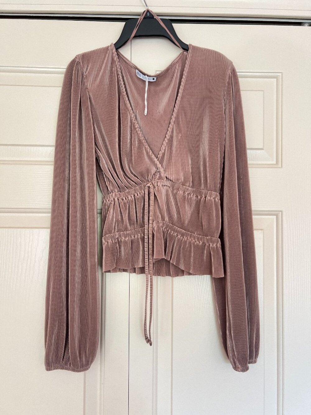 Zata Metallic Blouse